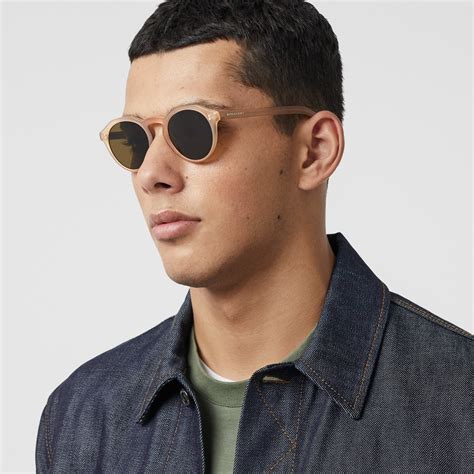 burberry round sunglasses men